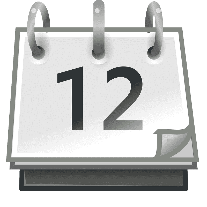 Moon Calendar Tracking Lunar Phases and Dates PNG