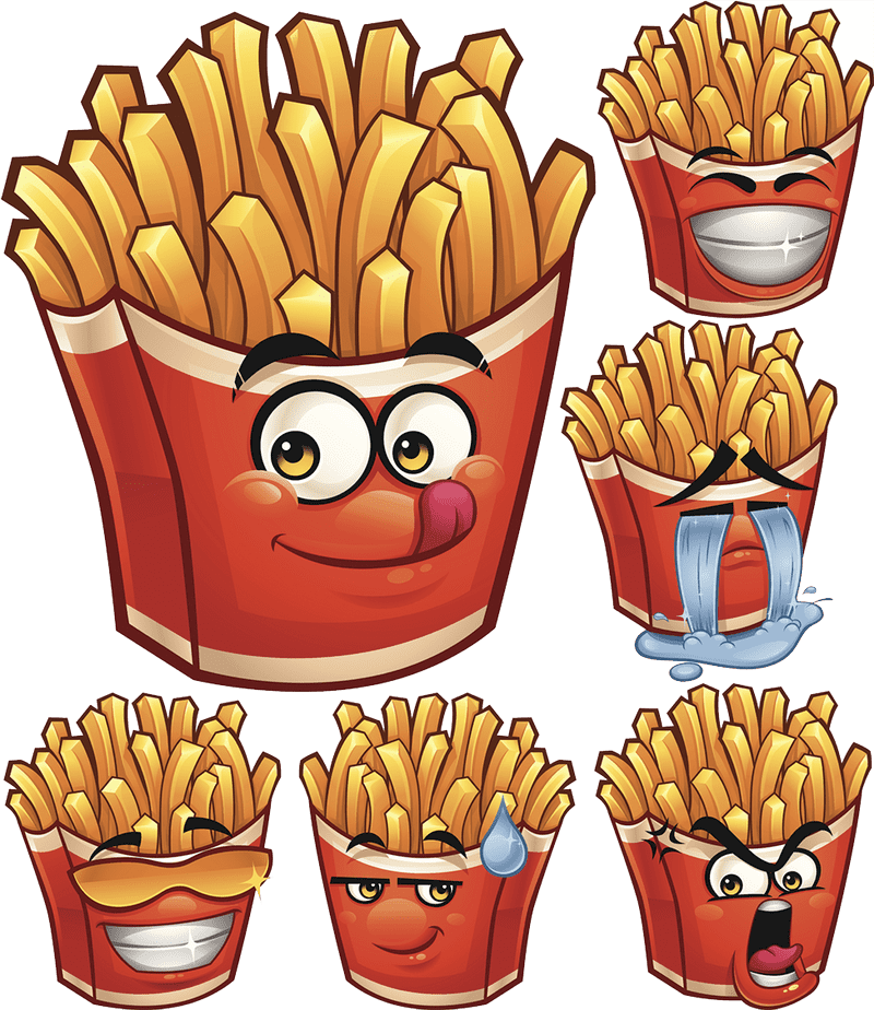 Fast Food Frenzy The Joy of Fries PNG
