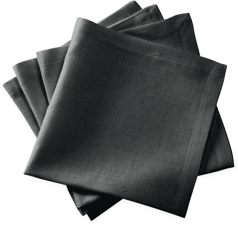 Elegant Linen Napkin Holder for Stylish Dining PNG