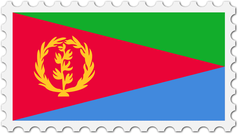Eritrean Passport Stamp Illustration PNG