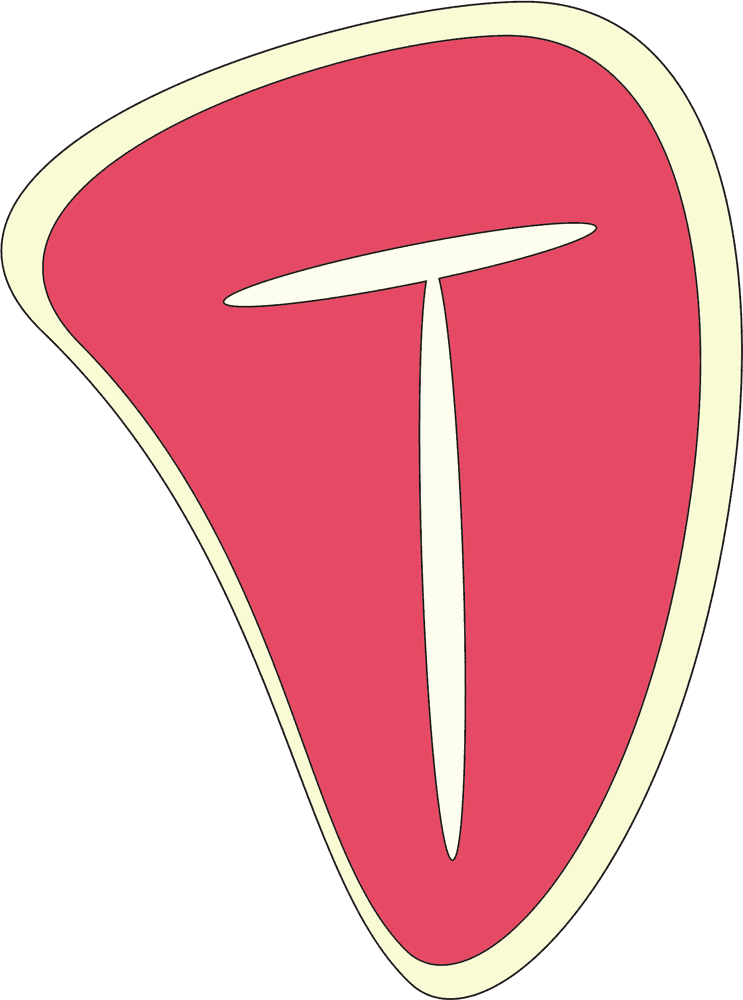 “Bone Shaped Delight in Vibrant Pink” PNG