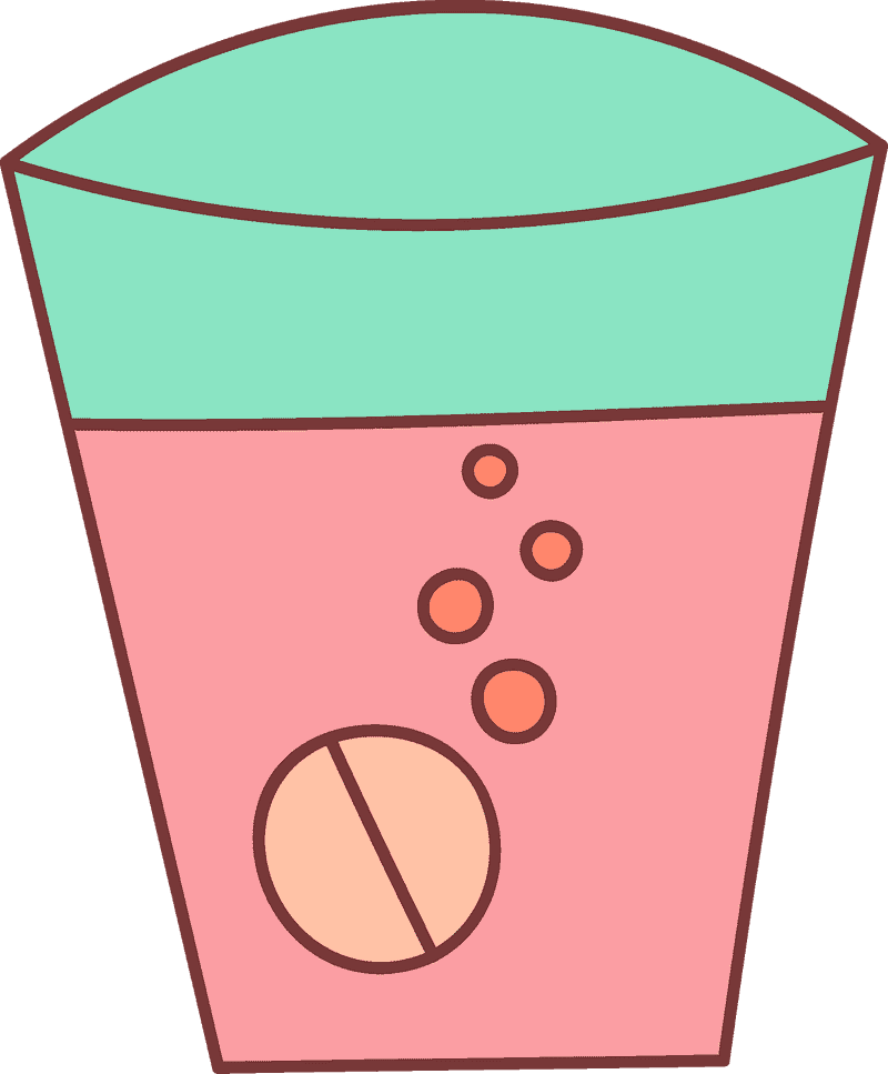 Bubble Medicine in a Glass PNG