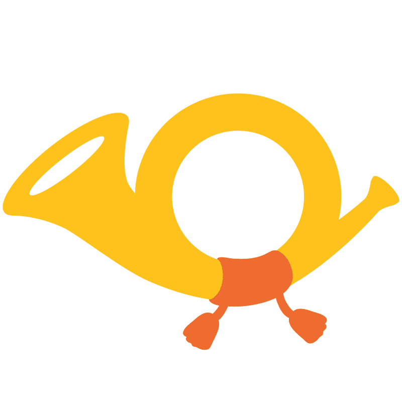 Joyful Party Horn Celebration Accessory PNG