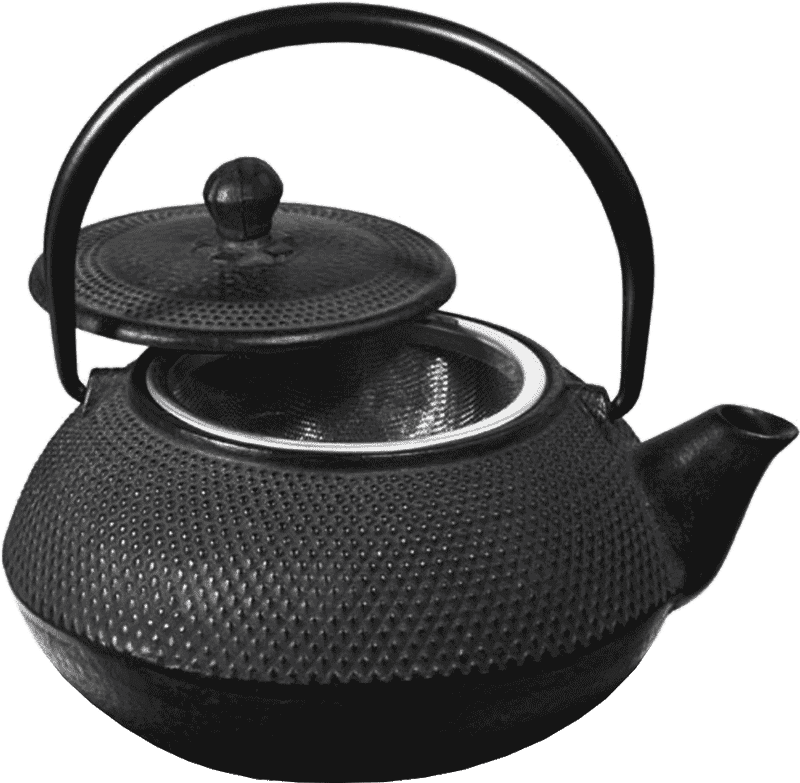 Elegant Cast Iron Fondue Pot for Versatile Dining PNG