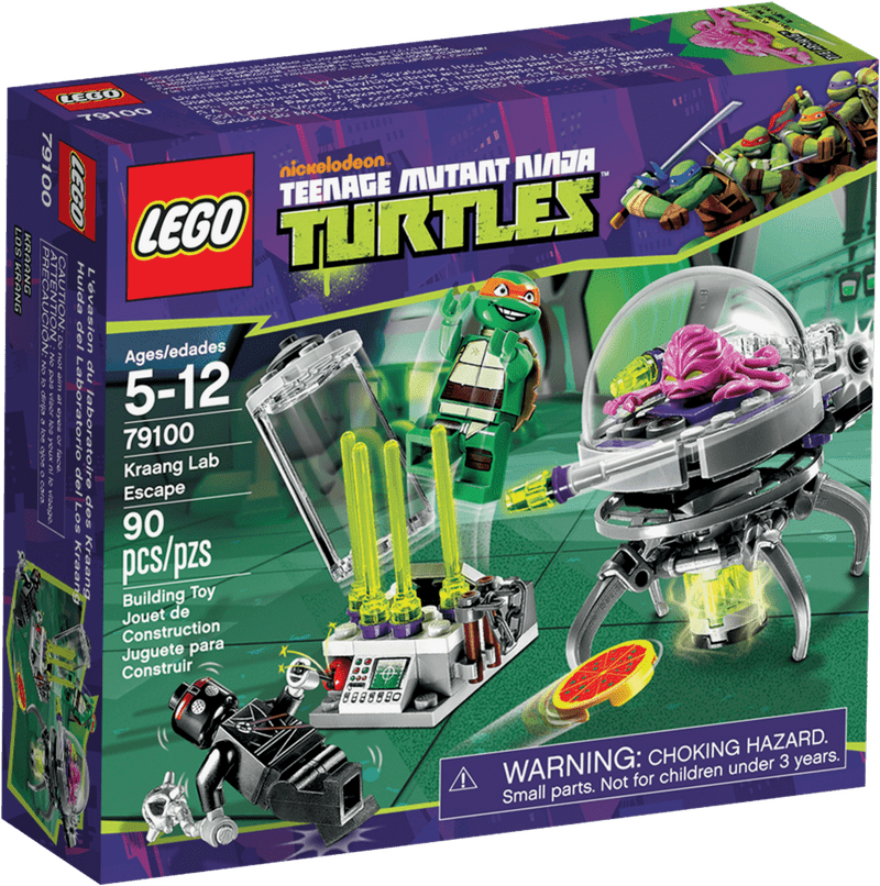 LEGO Teenage Mutant Ninja Turtles Kraang Lab Adventure PNG