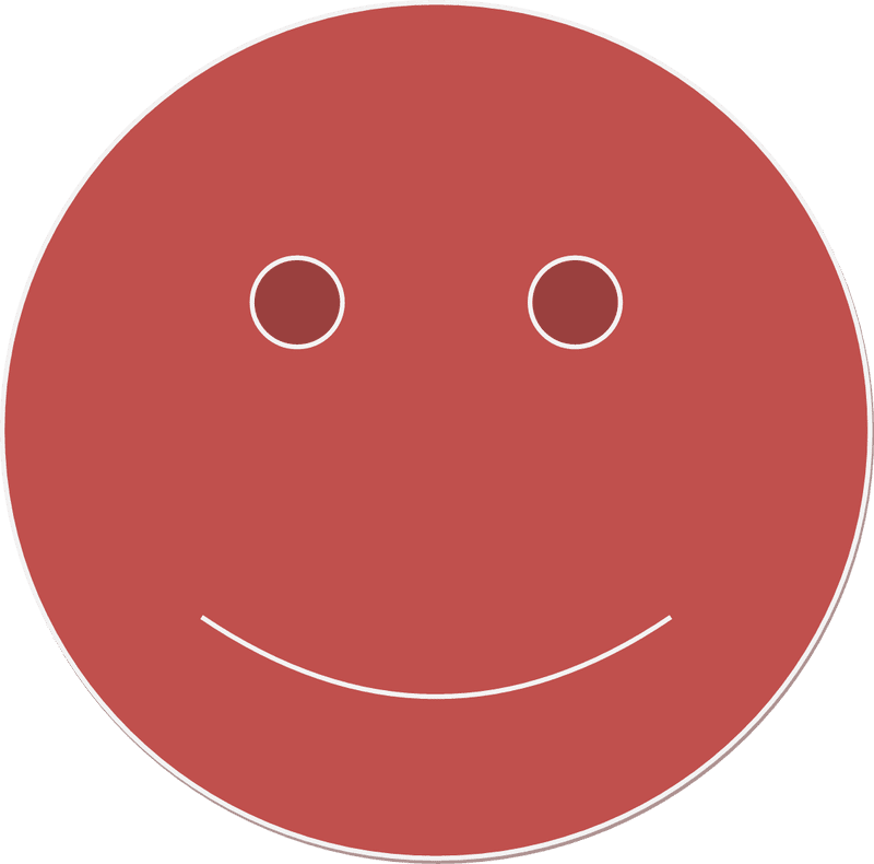 Cheerful Smiley with Playful Expression PNG