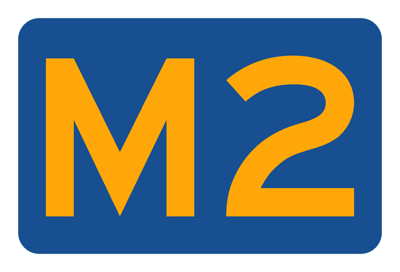 M2 Toll Road Route Sign PNG