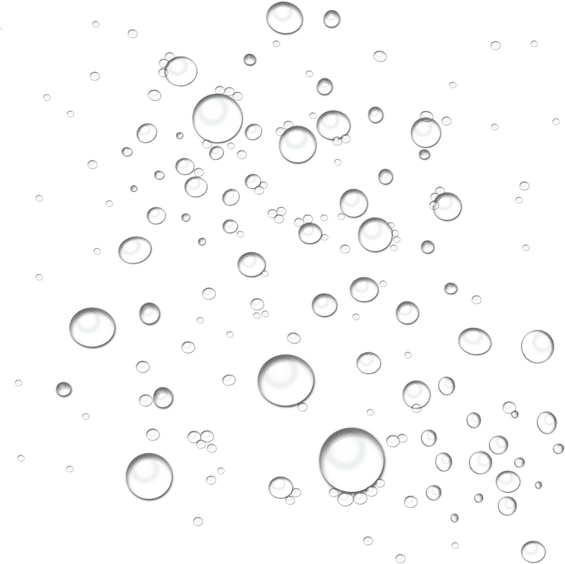 Underwater Galaxy of Bubbles PNG