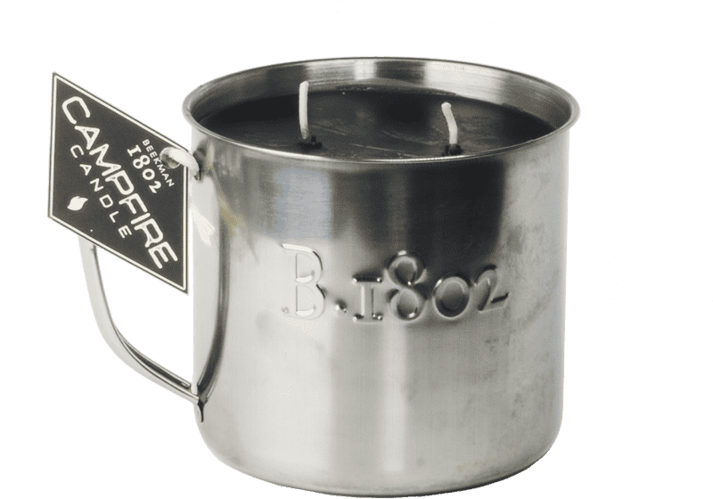 Cozy Campfire Candle for Warmth and Ambiance PNG