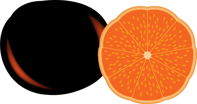 Cheerful Citrus Fruit with Splendid Juicy Segments PNG