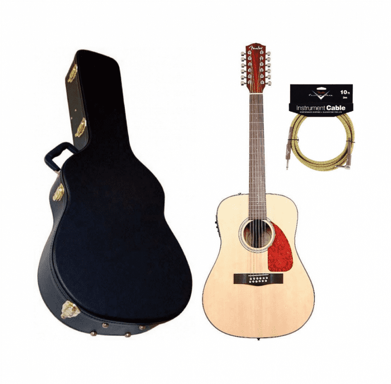 Electric Guitar Essentials Case Cable and More PNG