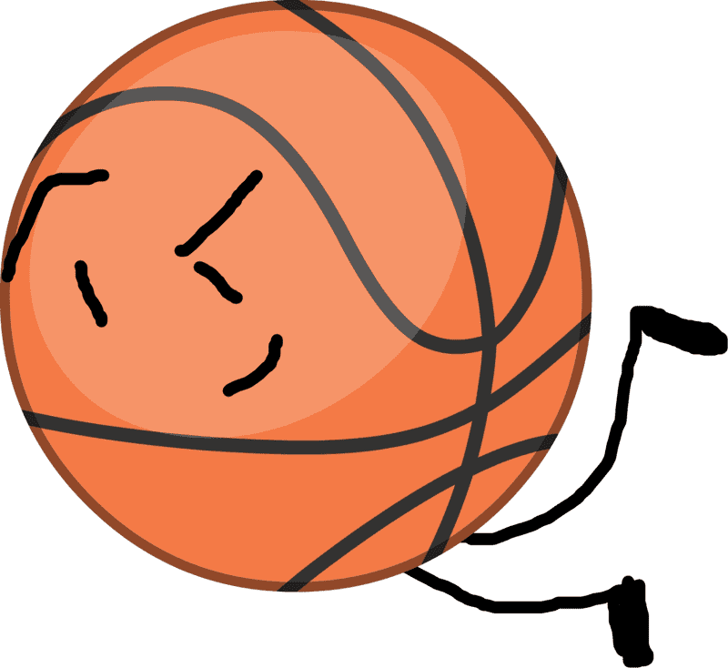 Basketball on the Move PNG