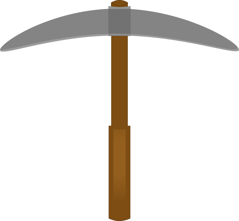 Mining Pickaxe Tool for Heavy-Duty Excavation PNG