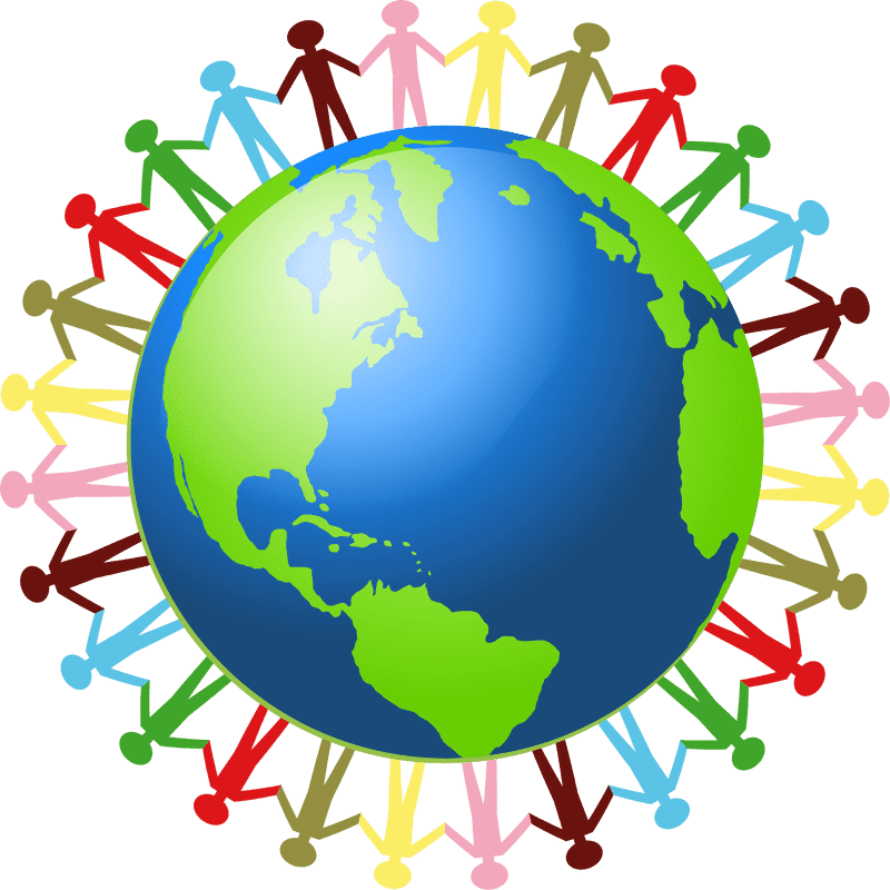 Unity Around the Globe PNG