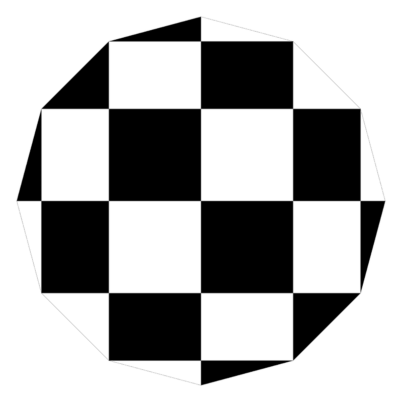 Geometric Harmony of the Chessboard PNG