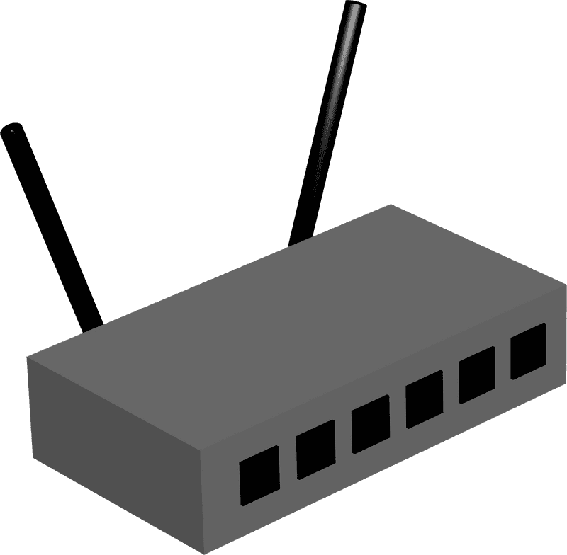 Reliable Wireless Internet Router for Home Use PNG