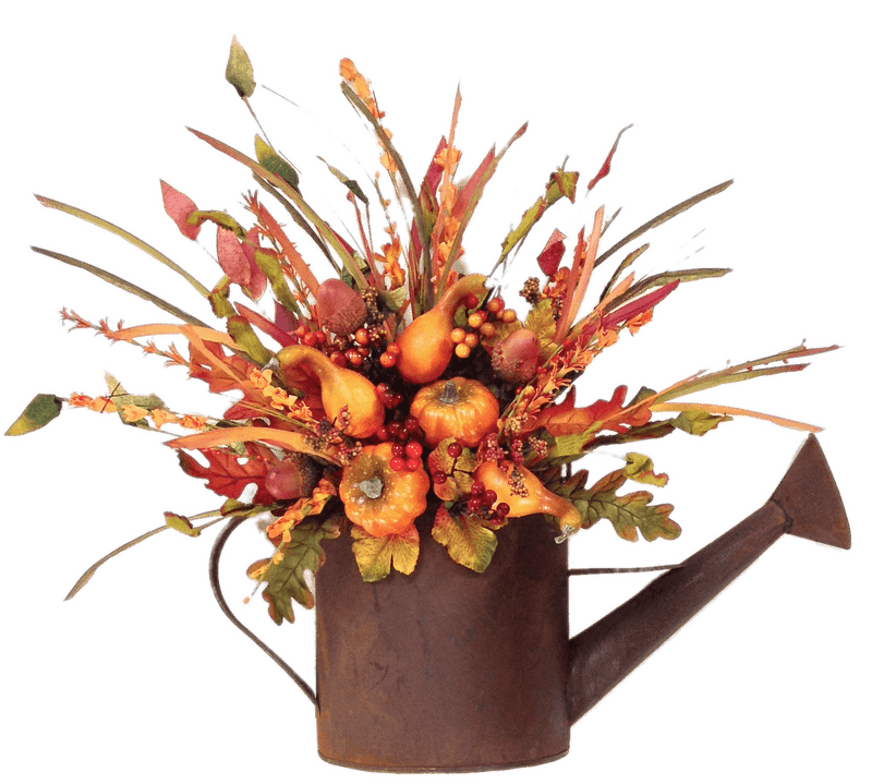 Autumn Harvest Flower Arrangement PNG