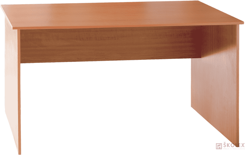 Modern Wooden Office Desk Design PNG