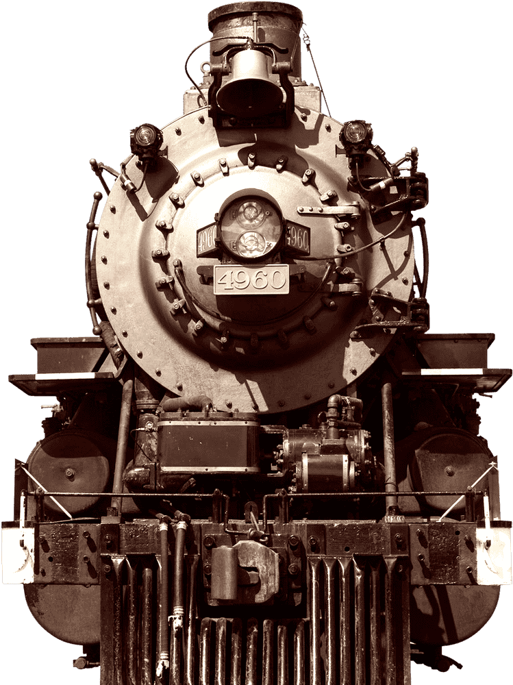 Vintage Power The Classic Train Engine PNG