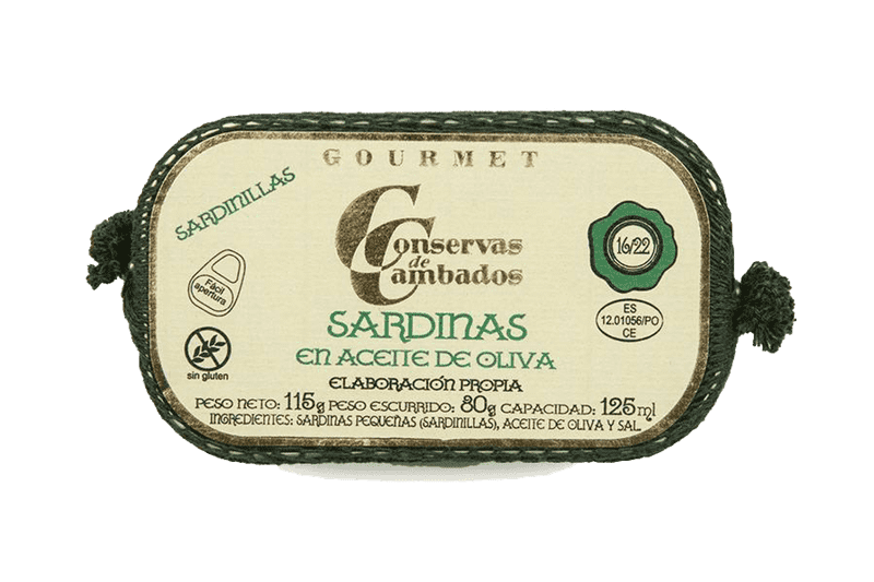 Gourmet Sardines in Olive Oil Delicacy PNG