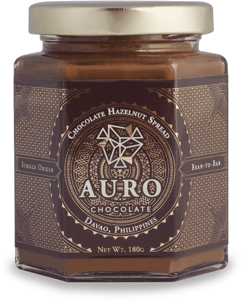 Auro Hazelnut Chocolate Delight Spread PNG