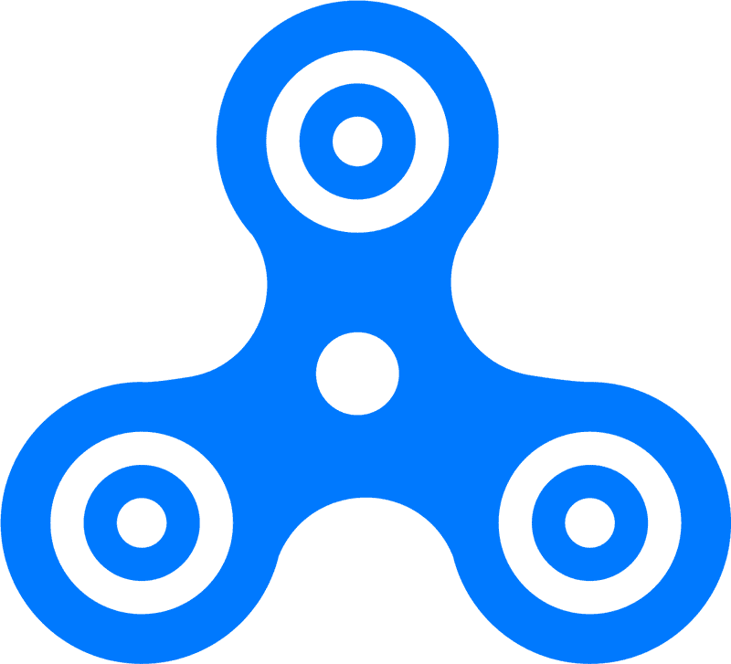 Colorful Spinner Delight for Fun and Focus PNG