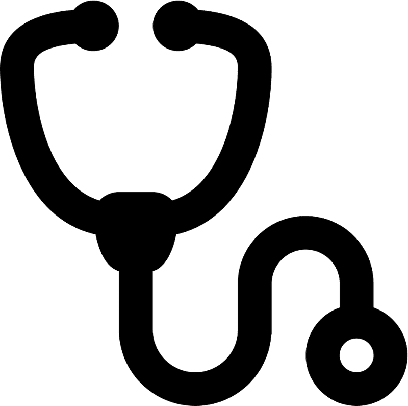 Stethoscope Instrument for Heartbeat Harmony PNG