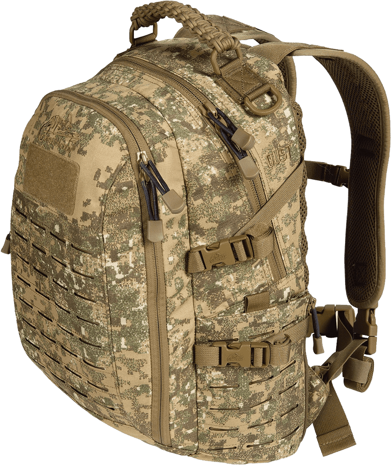 Versatile Camo Hiking Backpack for All Adventures PNG
