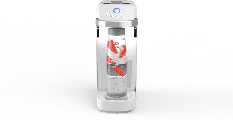 Espresso Machine with Innovative Infusion Design PNG