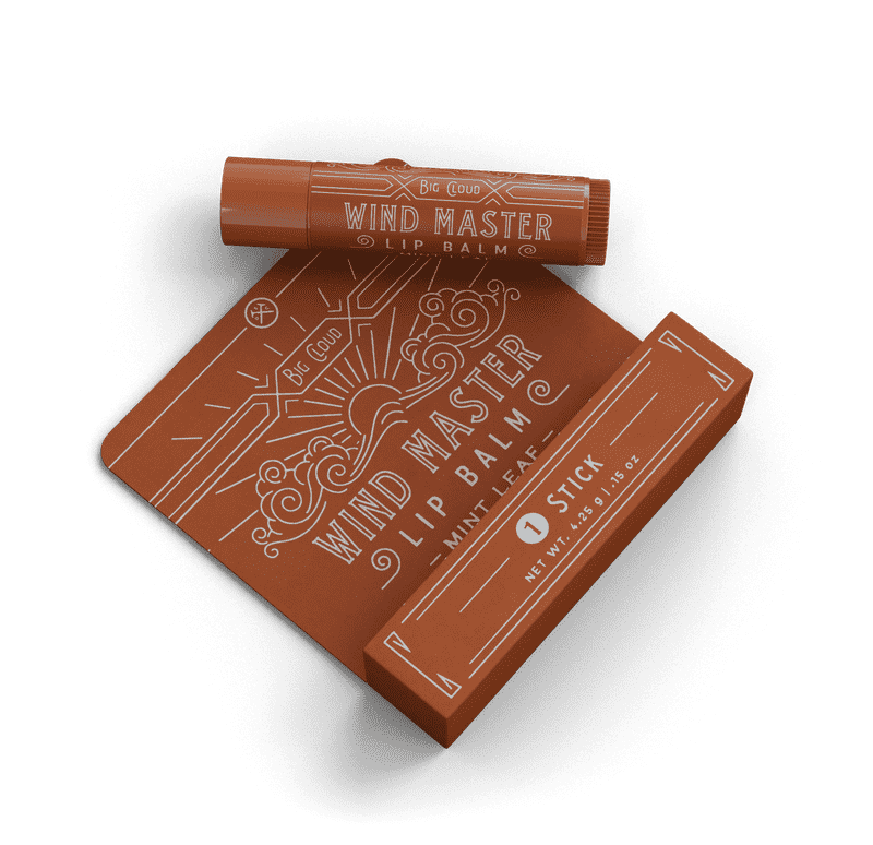 Wind Master Mint Leaf Lip Balm PNG