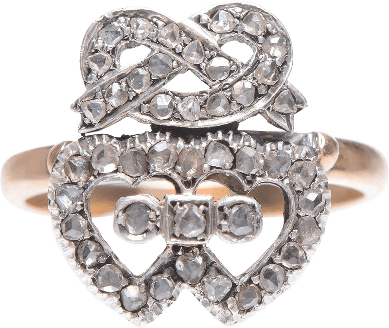 Eternal Love Knot Jewelry Ring PNG