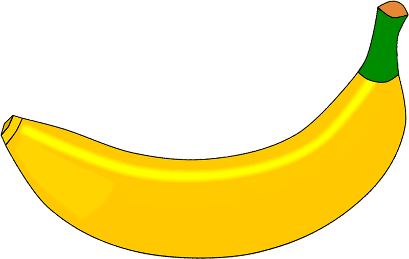 Yellow Banana Fruit Delight PNG