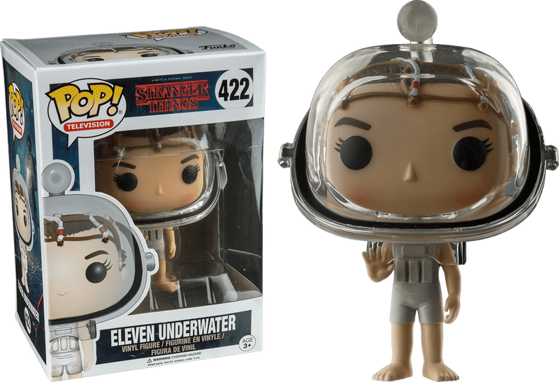 Underwater Adventure with Eleven Stranger Things Pop! PNG