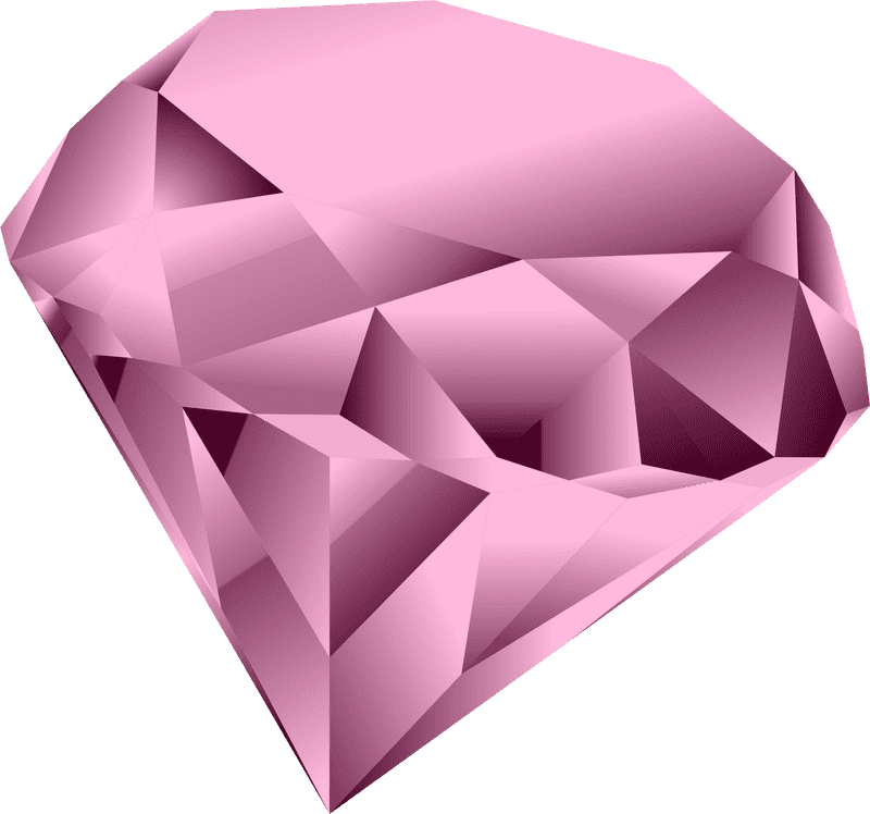 Radiant Pink Gemstone Beauty PNG