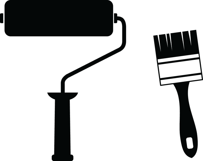 Essential Paint Roller for Perfect Finishes PNG