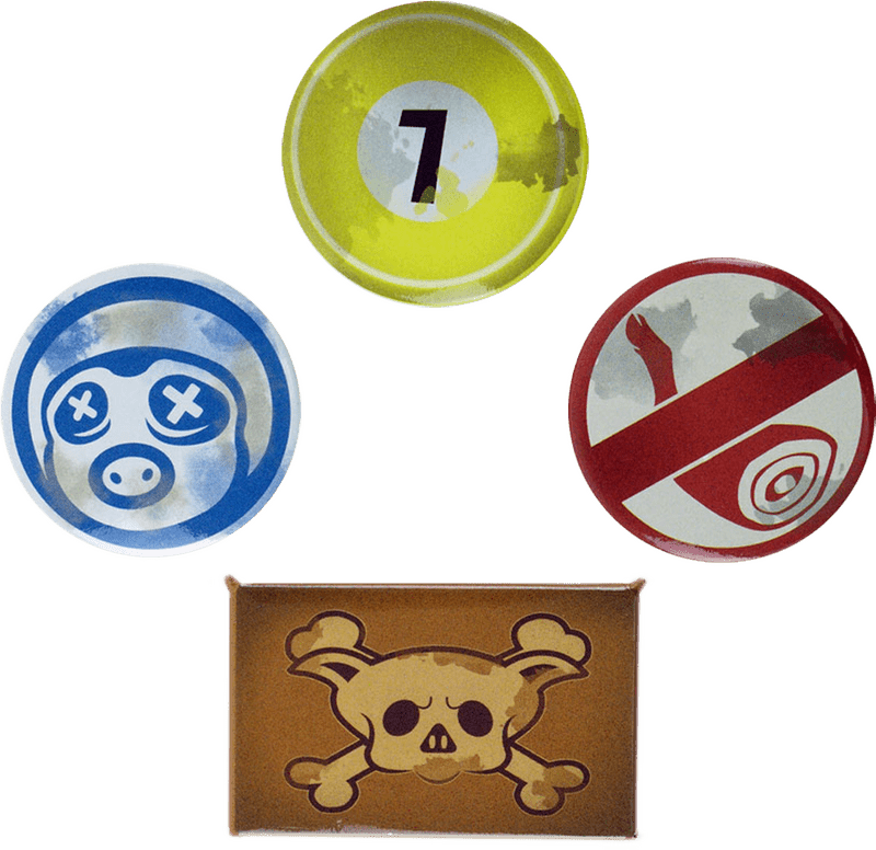 Button Collection Fun Danger and Exploration PNG