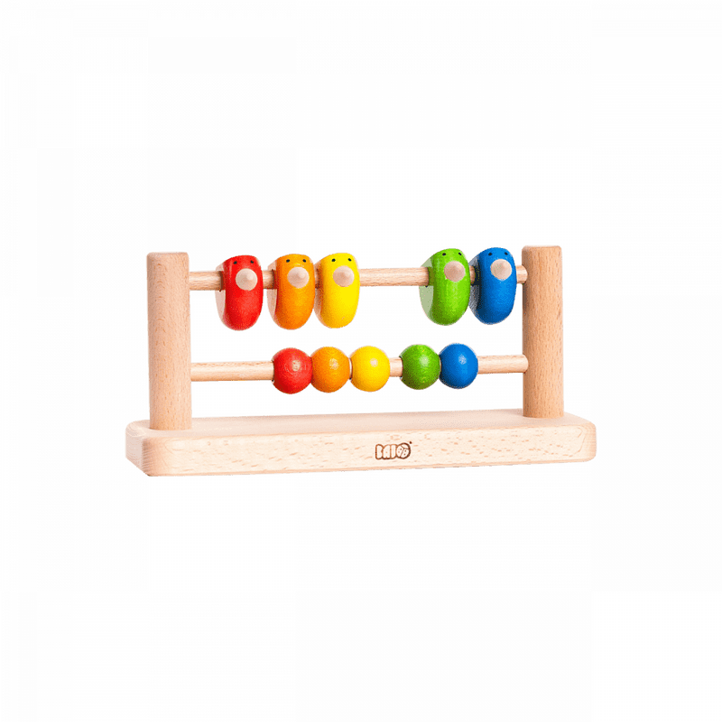 Colorful Wooden Abacus for Learning and Fun PNG