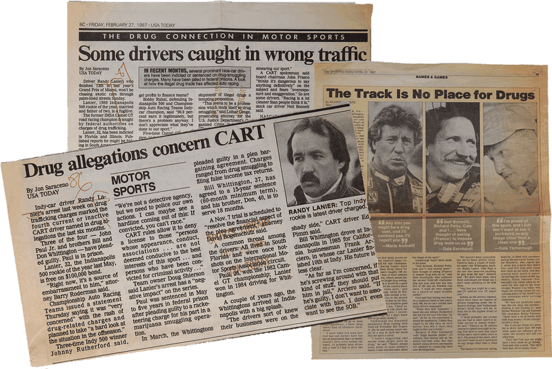 Newspaper Stand Chronicles of the Racing World PNG