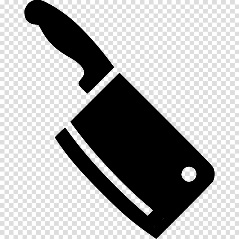 Stylish Black Knife Block for Kitchen Use PNG