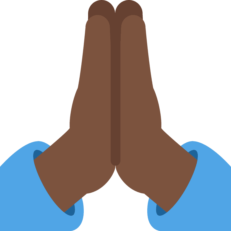 Hands Together in Unity PNG