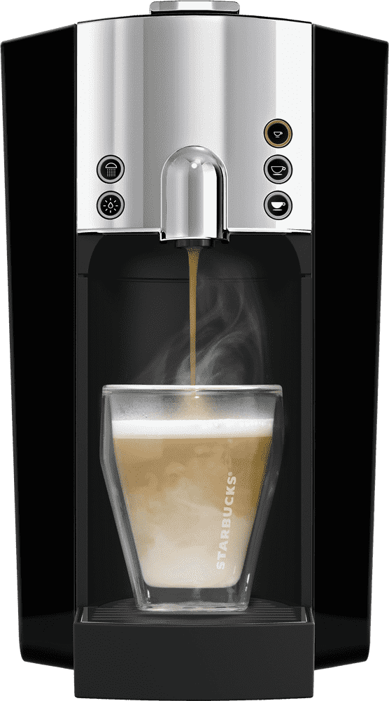 Steaming Fresh Coffee Cup from Espresso Machine PNG