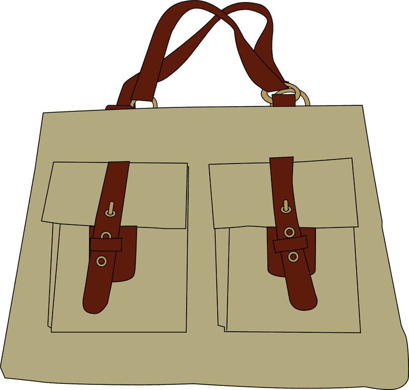 Stylish Canvas Punching Bag Tote Collection PNG