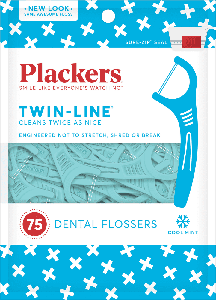 Pack of Dental Flossers for Superior Clean PNG