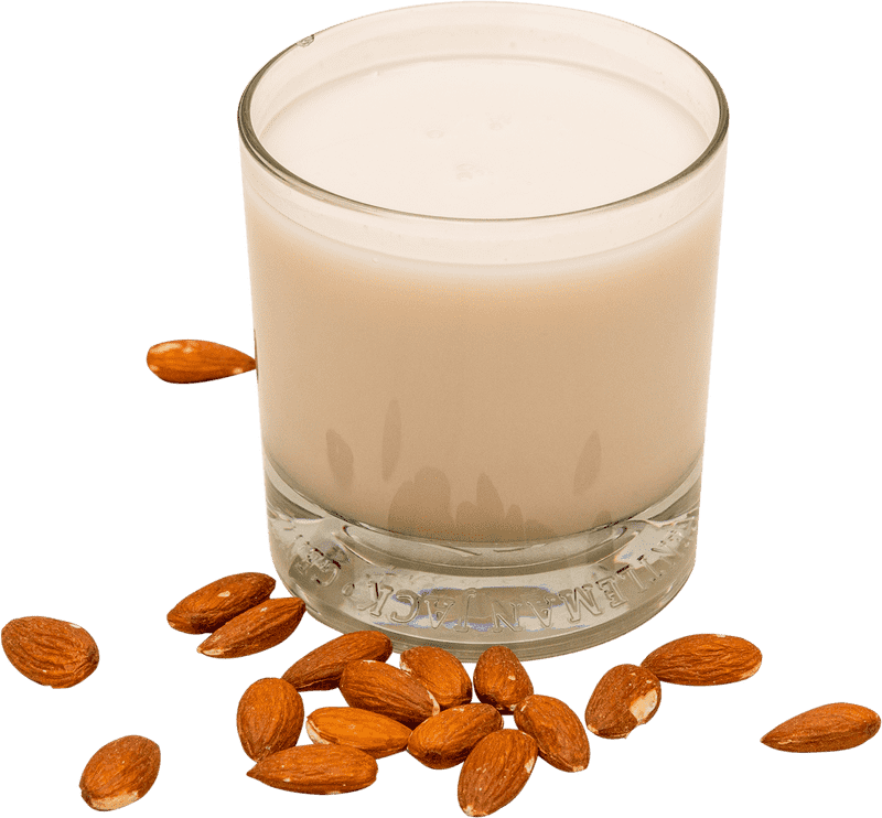 Creamy Almond Milk Carton Delight PNG