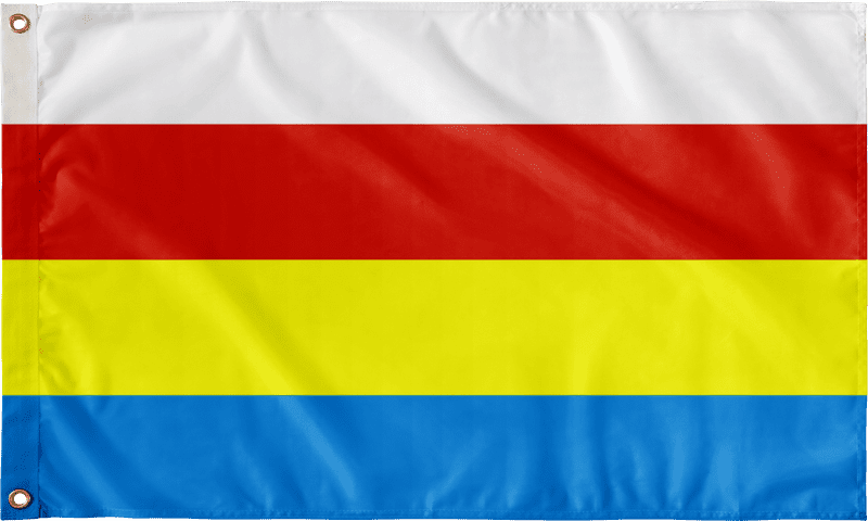 Vibrant Party Flag of Unity and Celebration PNG