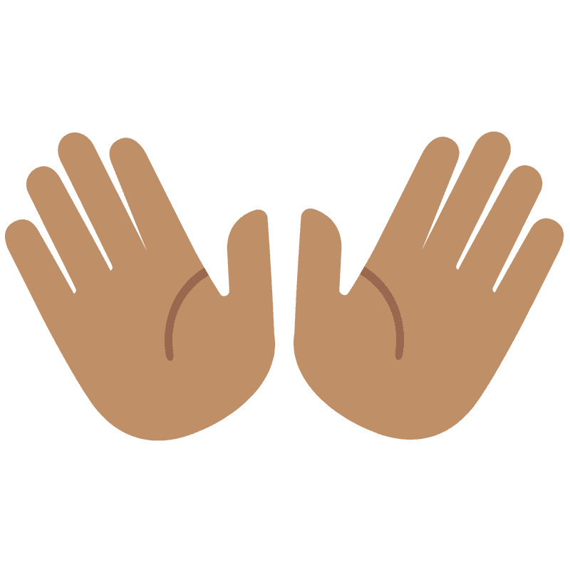 Welcoming Hands Open to the World PNG