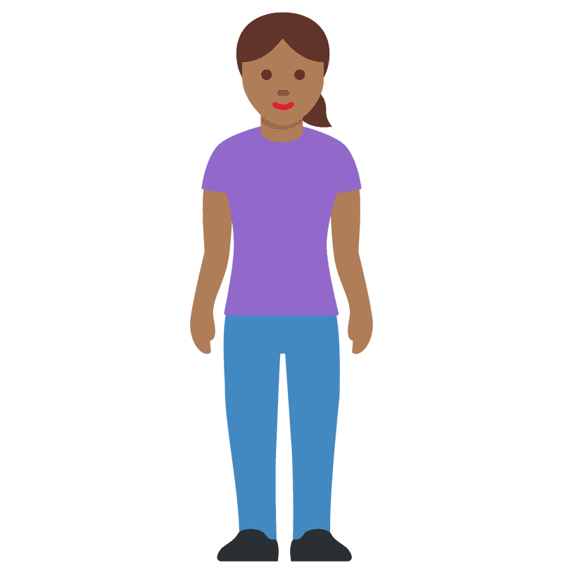 Microphone Stand with Friendly Performer PNG