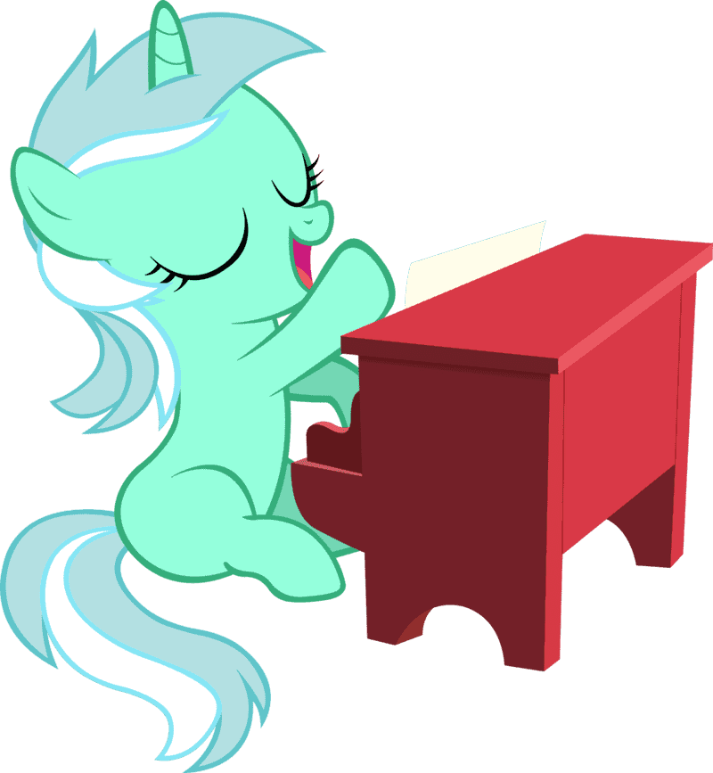 Joyful Magic of Piano Keys PNG