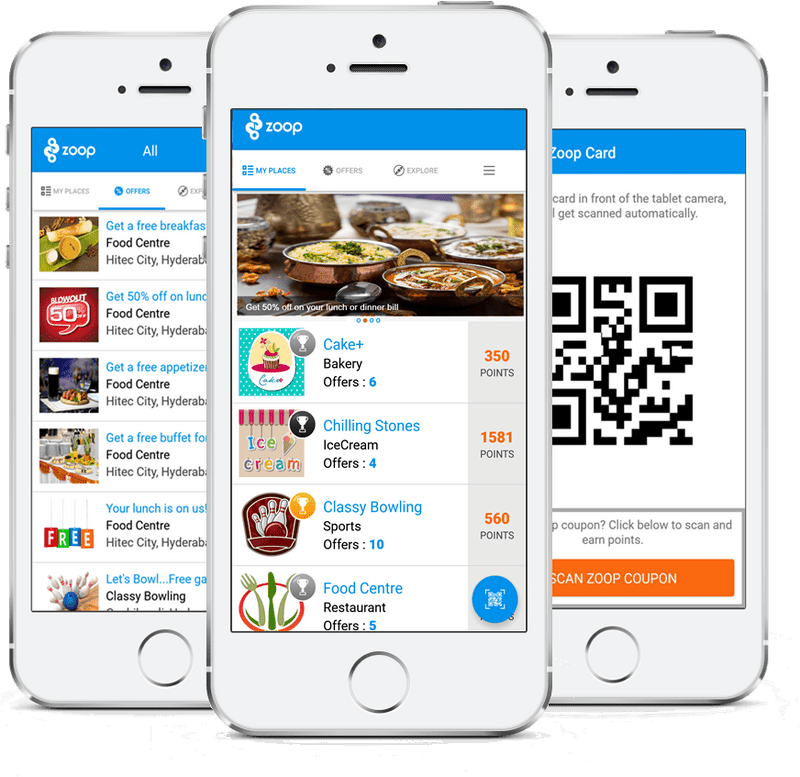 Zoop Phone Your Ultimate Food Offer Companion PNG