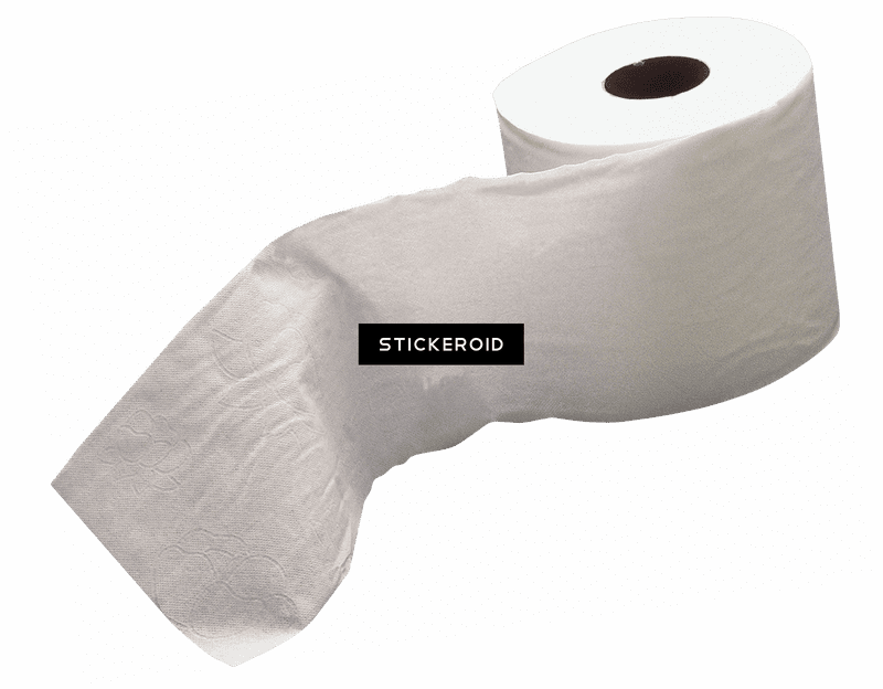 Elegant Paper Sheet Roll with Soft Texture PNG